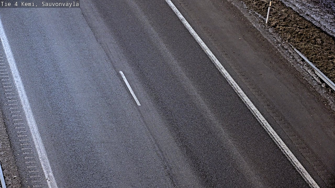 Kelikamerat Kuva Tie 4 Kemi, Sauvonväylä, Kemi, Lappi