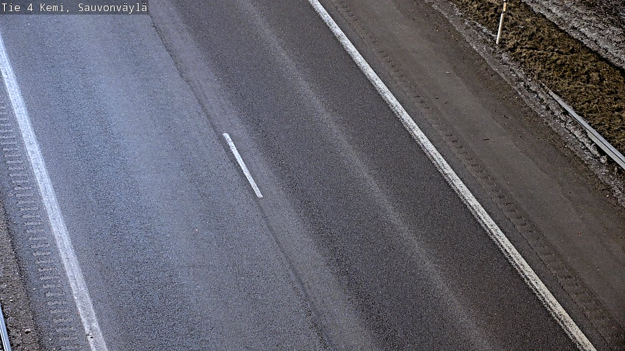 Kelikamerat Kuva Tie 4 Kemi, Sauvonväylä, Kemi, Lappi