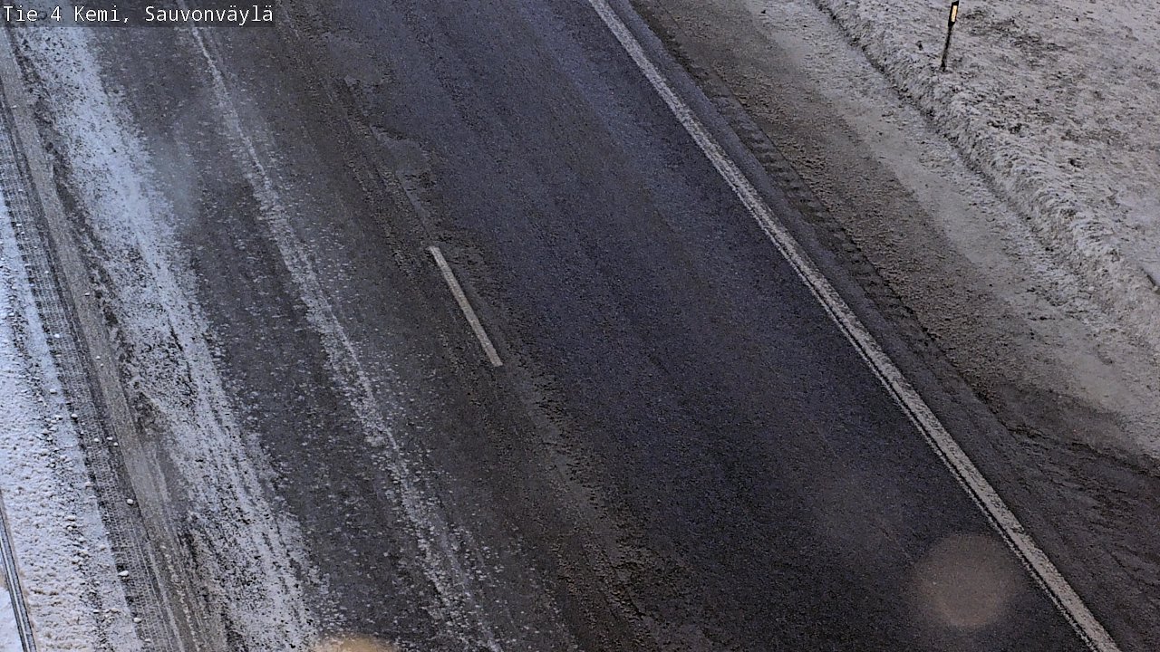 Weather Camera Image Road 4 Kemi, Sauvonväylä, Kemi, Lappi