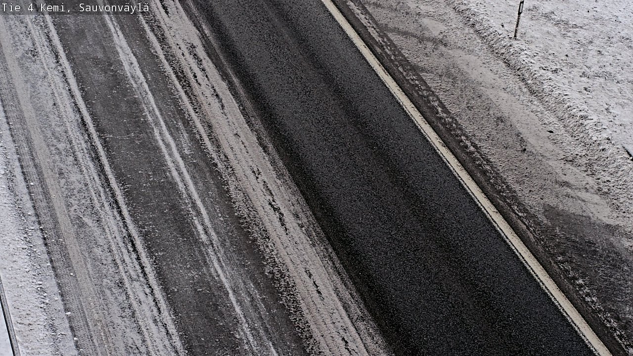 Weather Camera Image Road 4 Kemi, Sauvonväylä, Kemi, Lappi
