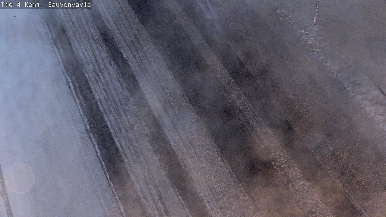Weather Camera Image Road 4 Kemi, Sauvonväylä, Kemi, Lappi