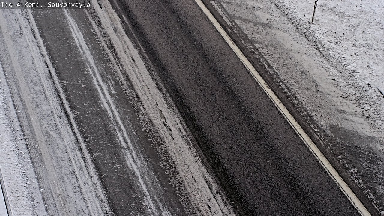 Weather Camera Image Road 4 Kemi, Sauvonväylä, Kemi, Lappi