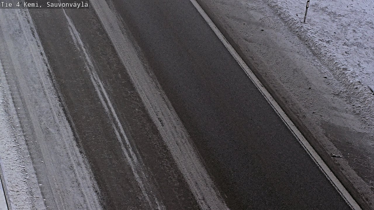 Weather Camera Image Road 4 Kemi, Sauvonväylä, Kemi, Lappi