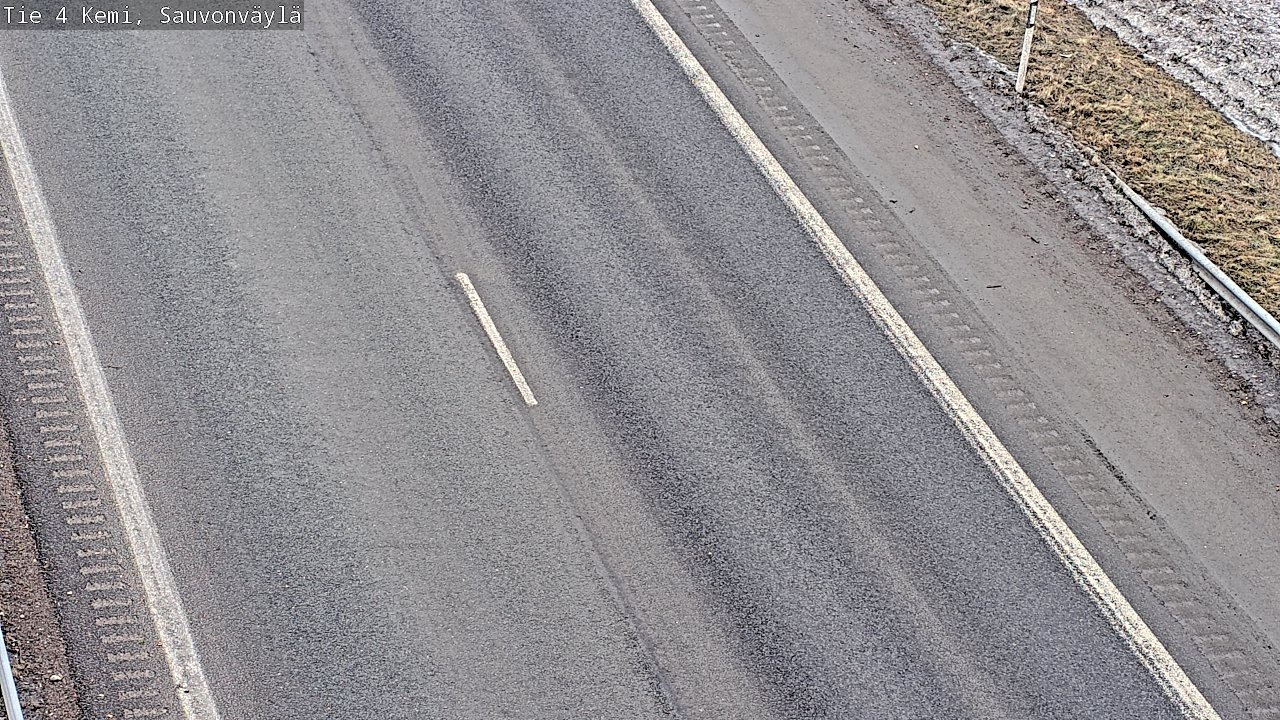 Weather Camera Image Road 4 Kemi, Sauvonväylä, Kemi, Lappi