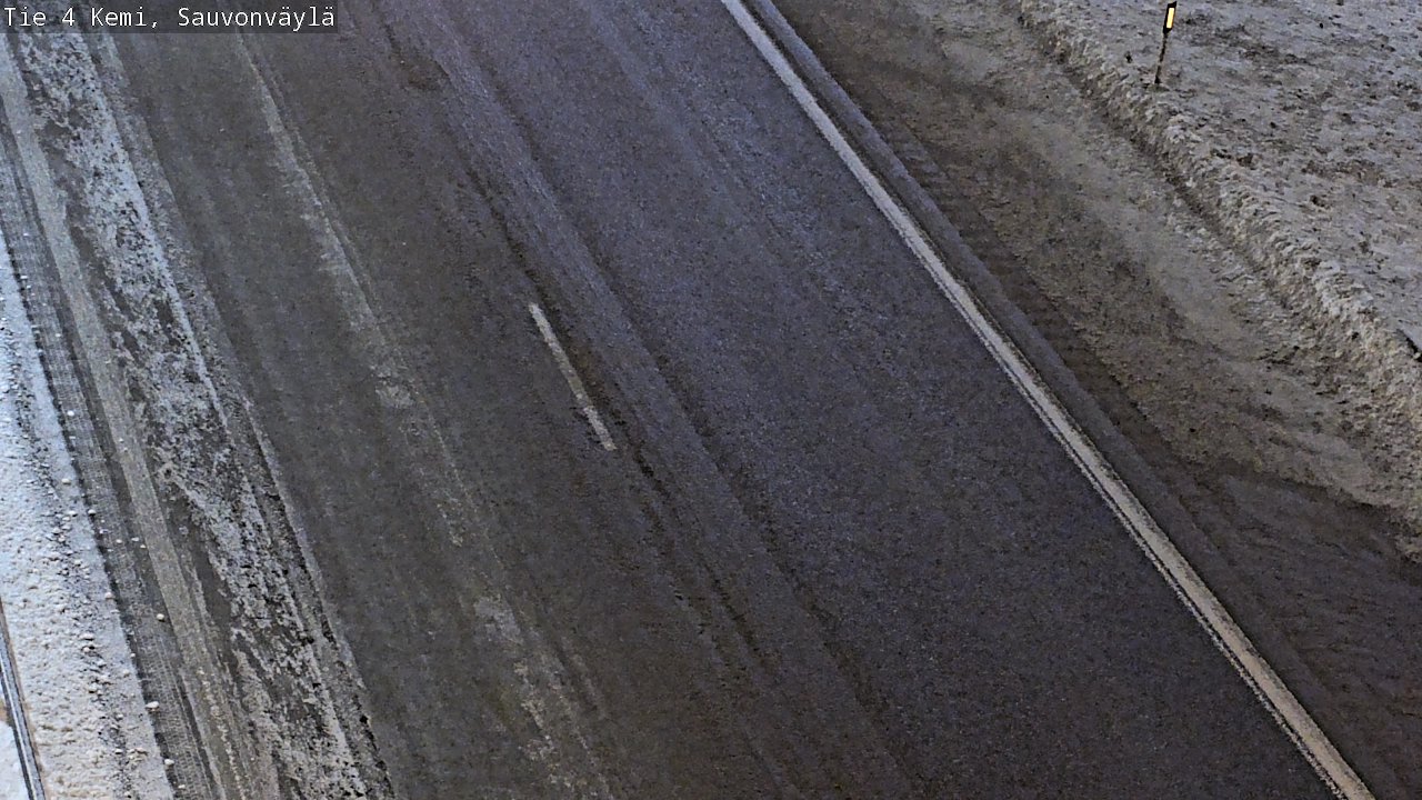 Weather Camera Image Road 4 Kemi, Sauvonväylä, Kemi, Lappi