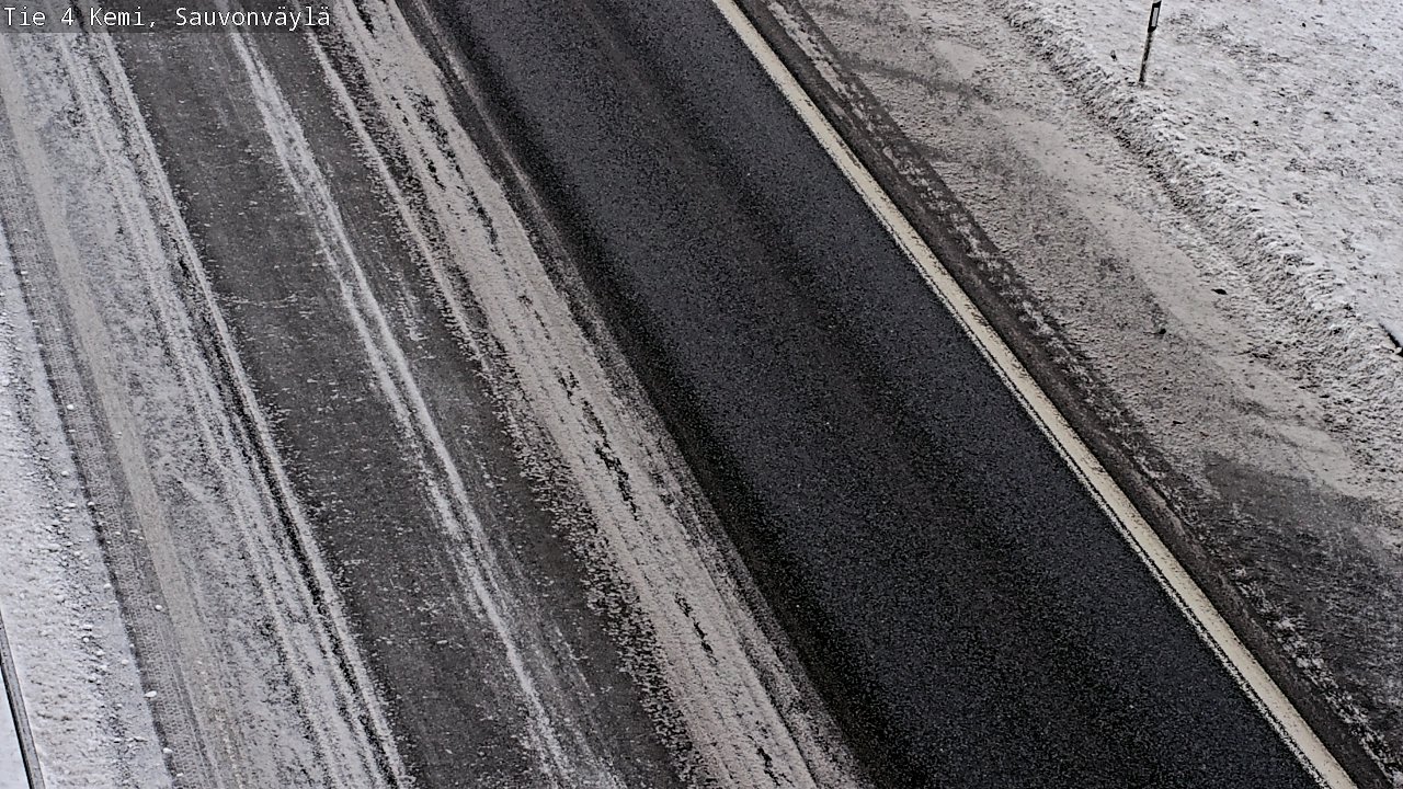Weather Camera Image Road 4 Kemi, Sauvonväylä, Kemi, Lappi
