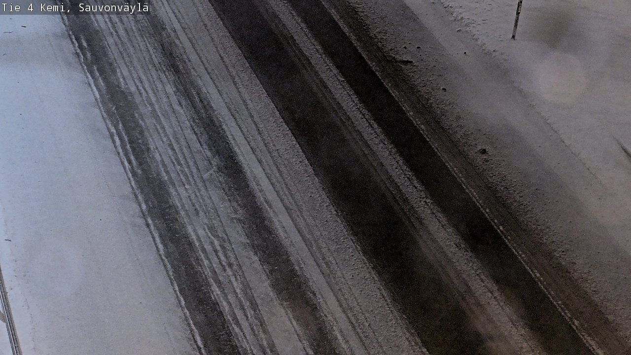 Weather Camera Image Road 4 Kemi, Sauvonväylä, Kemi, Lappi