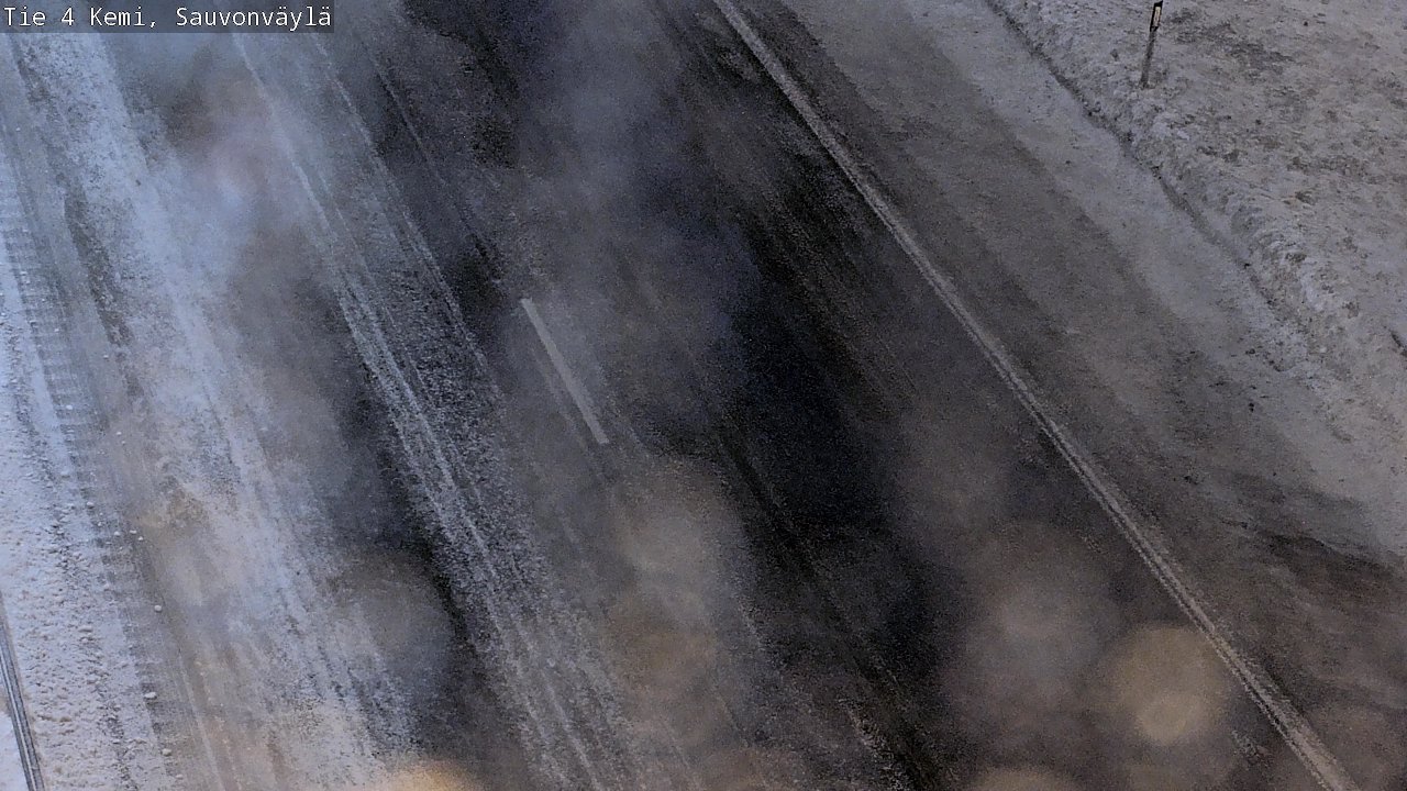 Weather Camera Image Road 4 Kemi, Sauvonväylä, Kemi, Lappi