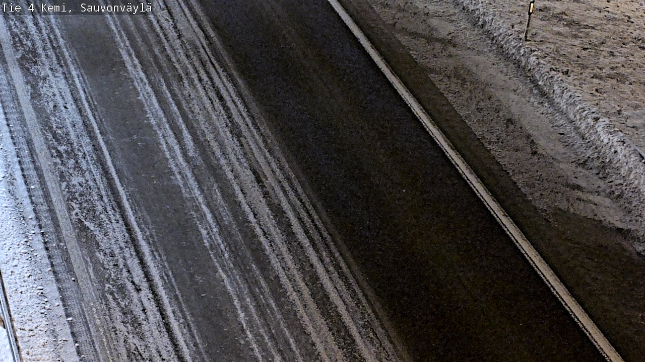 Weather Camera Image Road 4 Kemi, Sauvonväylä, Kemi, Lappi