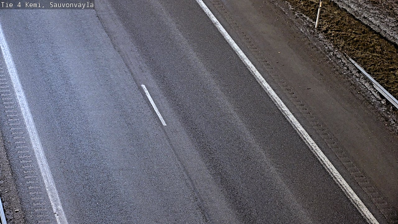 Kelikamerat Kuva Tie 4 Kemi, Sauvonväylä, Kemi, Lappi