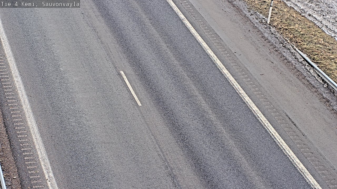 Weather Camera Image Road 4 Kemi, Sauvonväylä, Kemi, Lappi