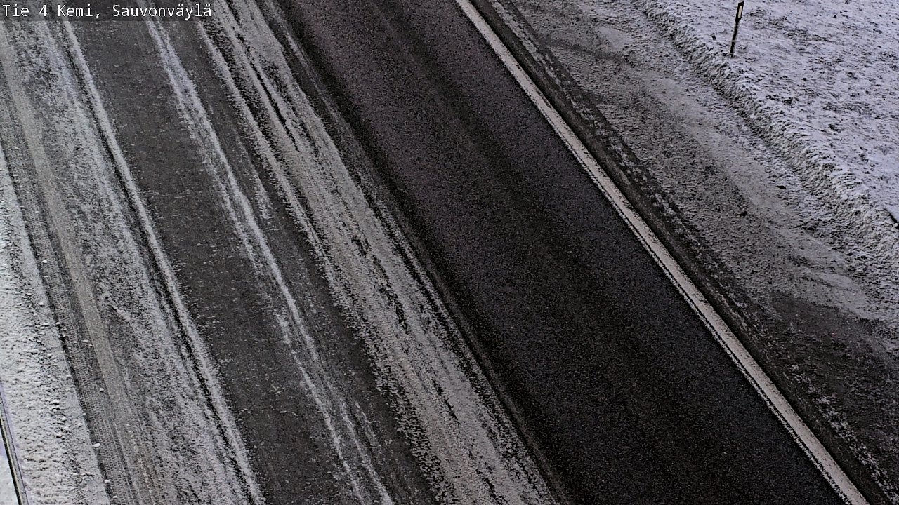 Weather Camera Image Road 4 Kemi, Sauvonväylä, Kemi, Lappi