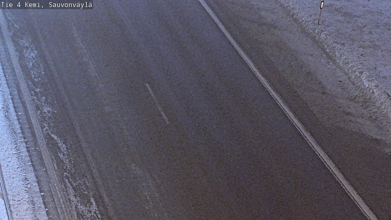 Weather Camera Image Road 4 Kemi, Sauvonväylä, Kemi, Lappi