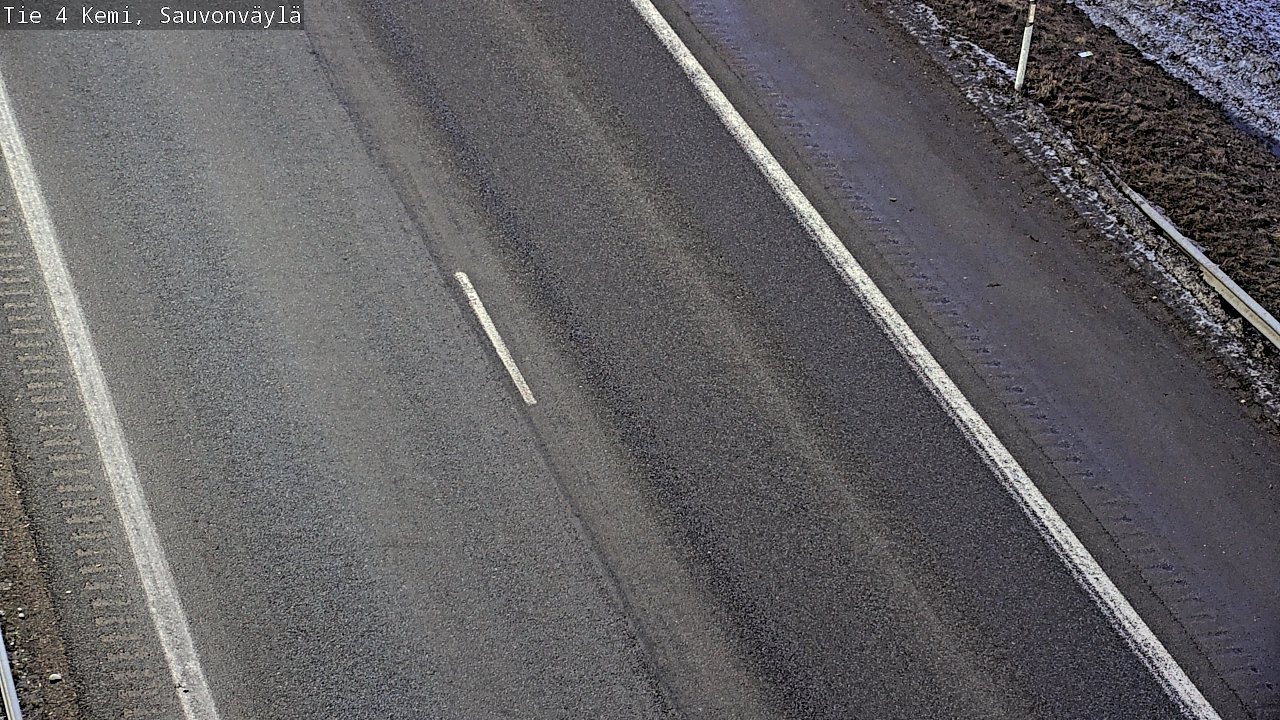 Kelikamerat Kuva Tie 4 Kemi, Sauvonväylä, Kemi, Lappi