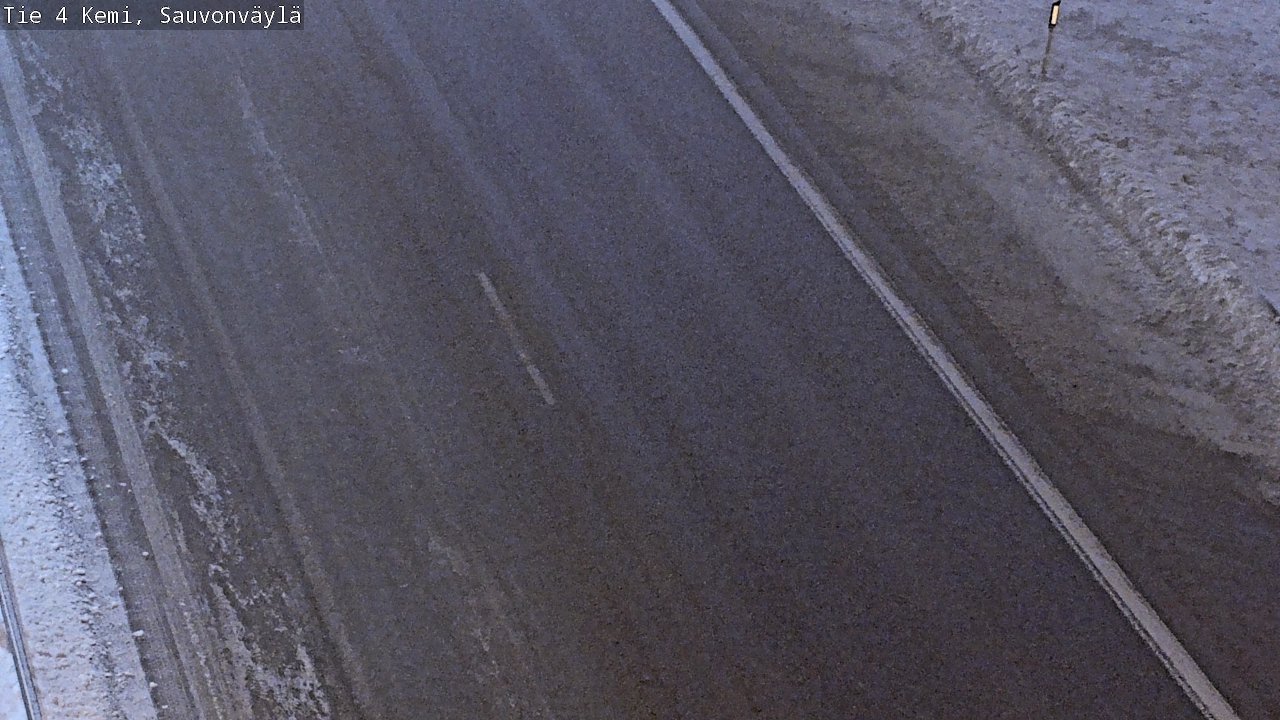 Weather Camera Image Road 4 Kemi, Sauvonväylä, Kemi, Lappi
