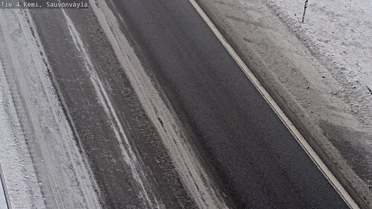 Weather Camera Image Road 4 Kemi, Sauvonväylä, Kemi, Lappi