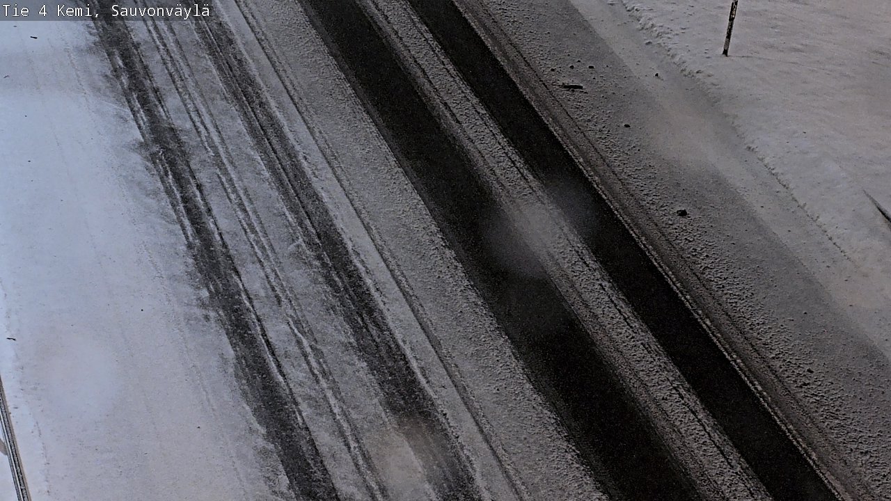 Weather Camera Image Road 4 Kemi, Sauvonväylä, Kemi, Lappi