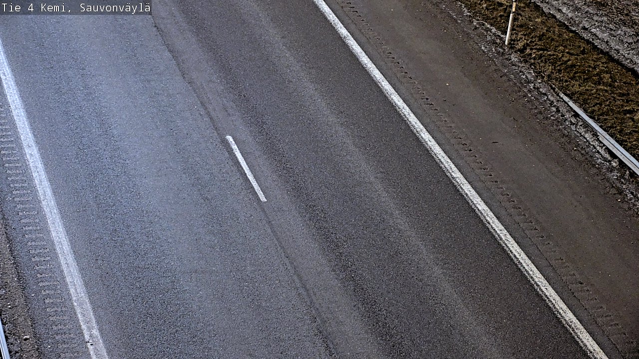 Kelikamerat Kuva Tie 4 Kemi, Sauvonväylä, Kemi, Lappi