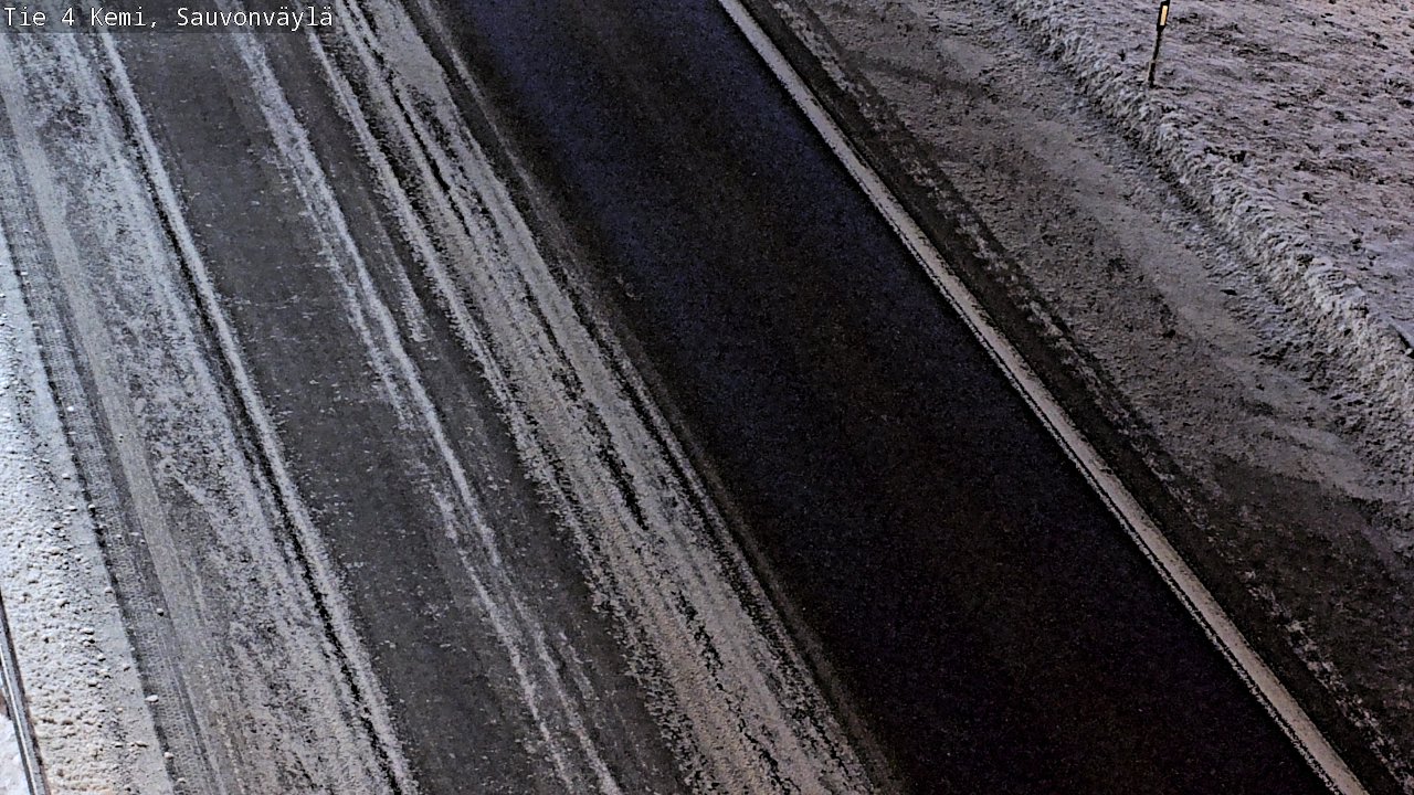 Weather Camera Image Road 4 Kemi, Sauvonväylä, Kemi, Lappi