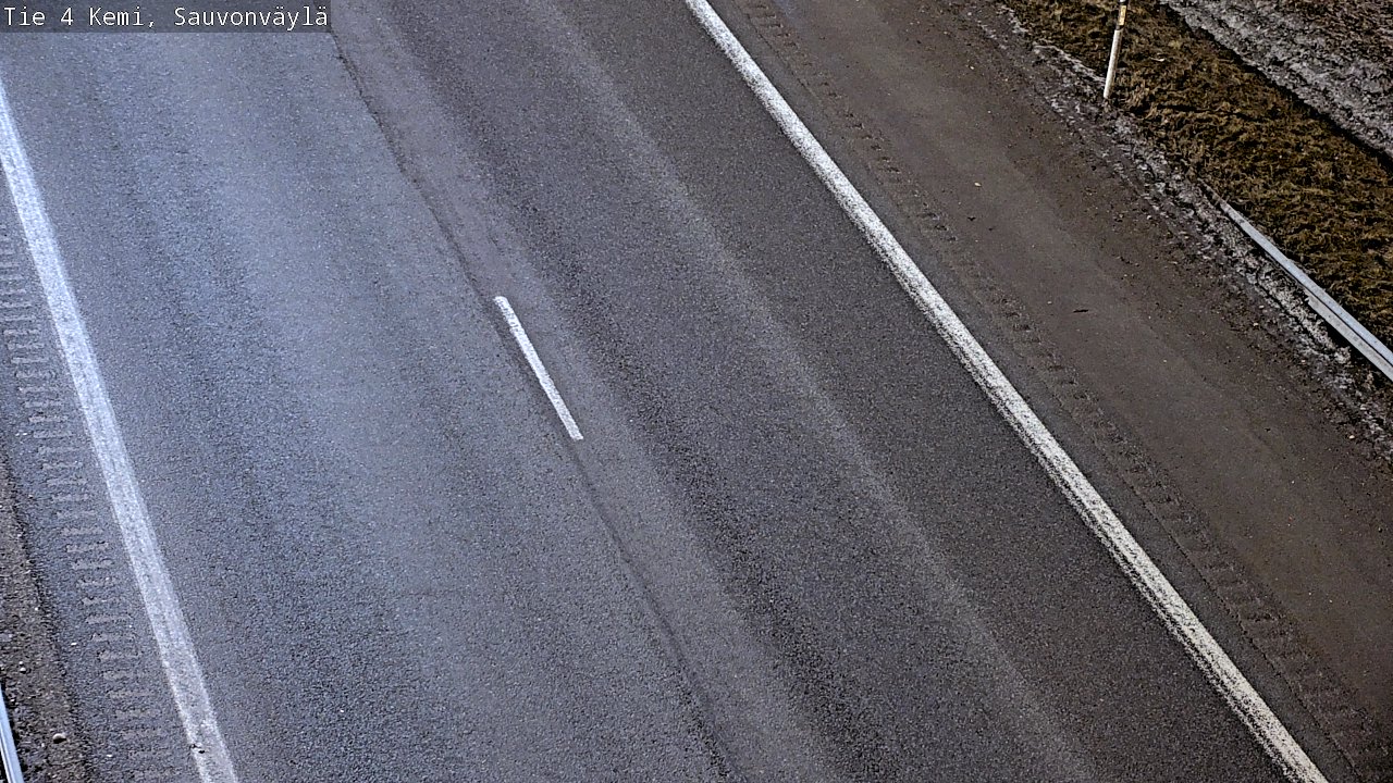 Kelikamerat Kuva Tie 4 Kemi, Sauvonväylä, Kemi, Lappi