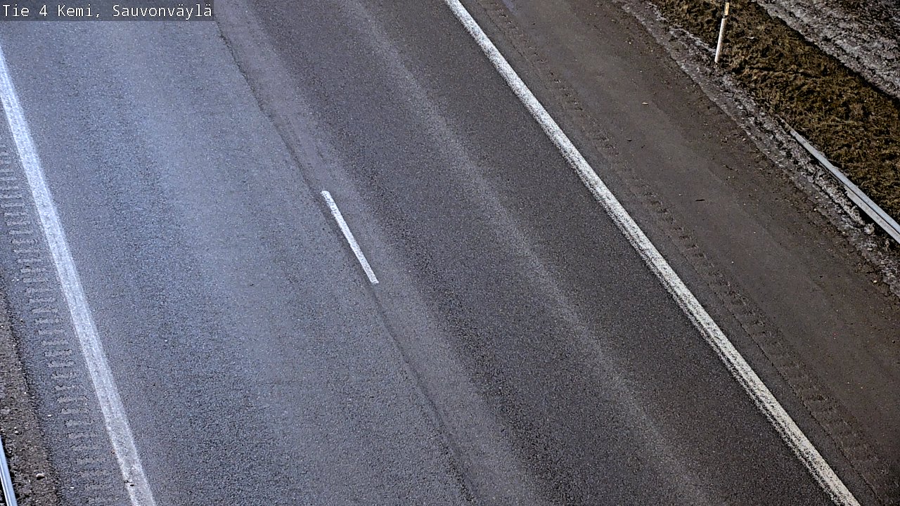 Kelikamerat Kuva Tie 4 Kemi, Sauvonväylä, Kemi, Lappi