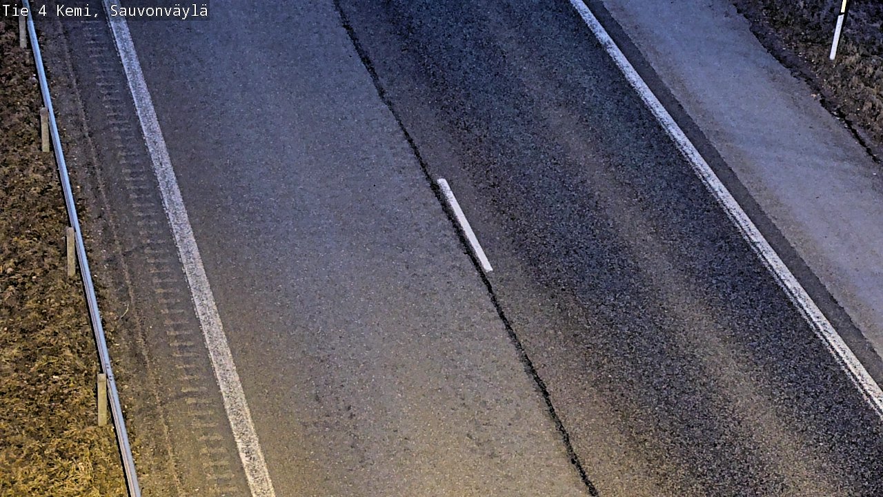 Weather Camera Image Road 4 Kemi, Sauvonväylä, Kemi, Lappi
