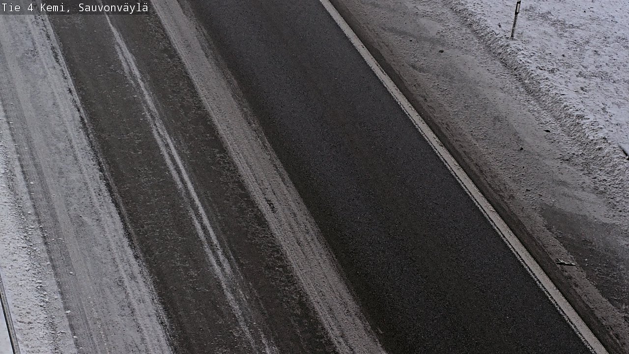 Weather Camera Image Road 4 Kemi, Sauvonväylä, Kemi, Lappi