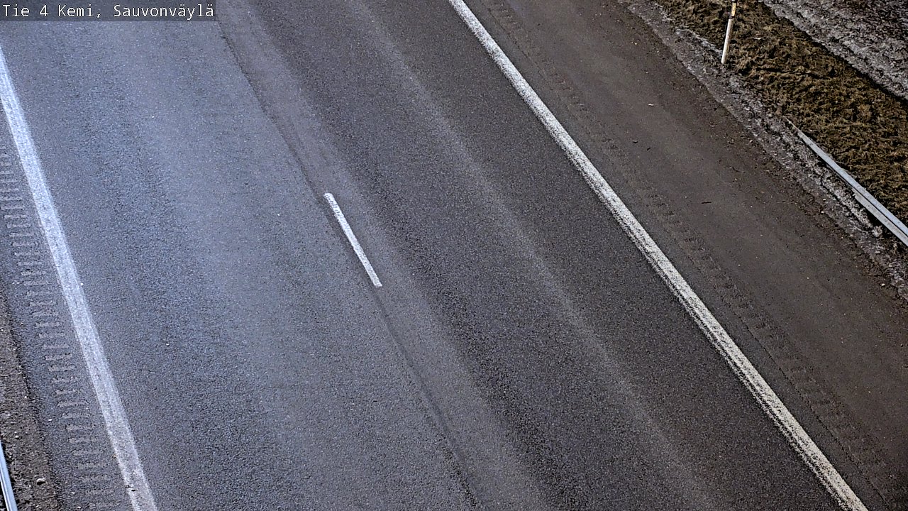 Kelikamerat Kuva Tie 4 Kemi, Sauvonväylä, Kemi, Lappi