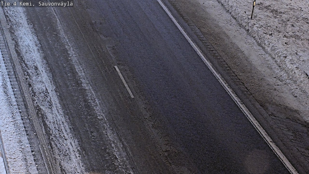 Weather Camera Image Road 4 Kemi, Sauvonväylä, Kemi, Lappi