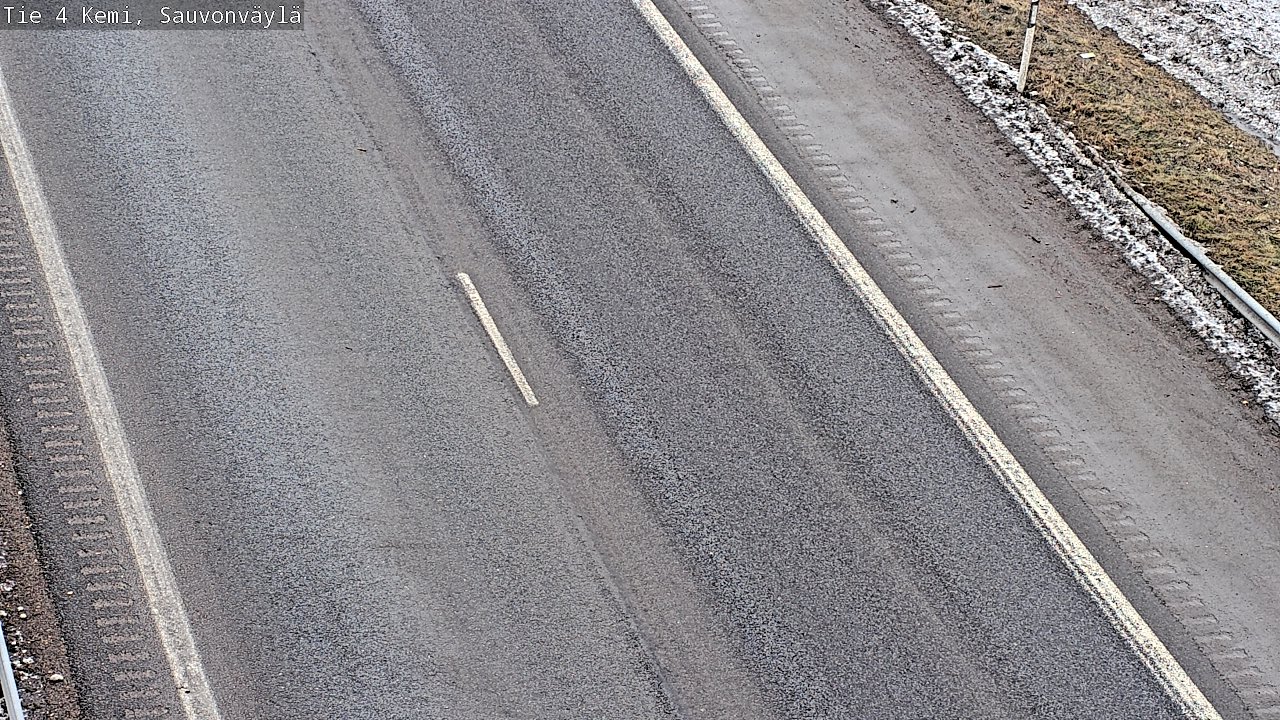 Kelikamerat Kuva Tie 4 Kemi, Sauvonväylä, Kemi, Lappi