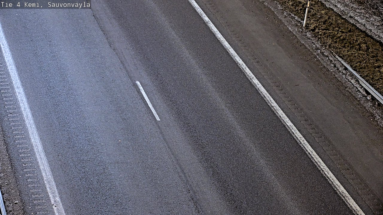 Kelikamerat Kuva Tie 4 Kemi, Sauvonväylä, Kemi, Lappi