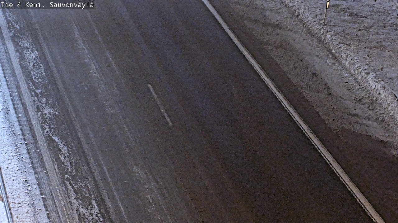 Weather Camera Image Road 4 Kemi, Sauvonväylä, Kemi, Lappi