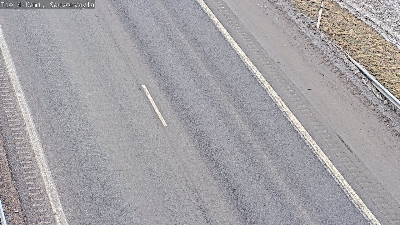 Weather Camera Image Road 4 Kemi, Sauvonväylä, Kemi, Lappi
