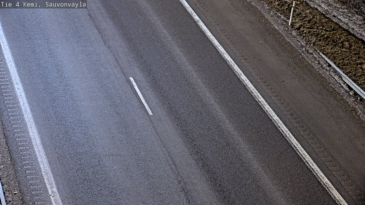 Kelikamerat Kuva Tie 4 Kemi, Sauvonväylä, Kemi, Lappi