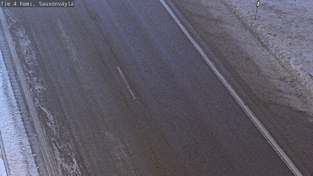 Weather Camera Image Road 4 Kemi, Sauvonväylä, Kemi, Lappi