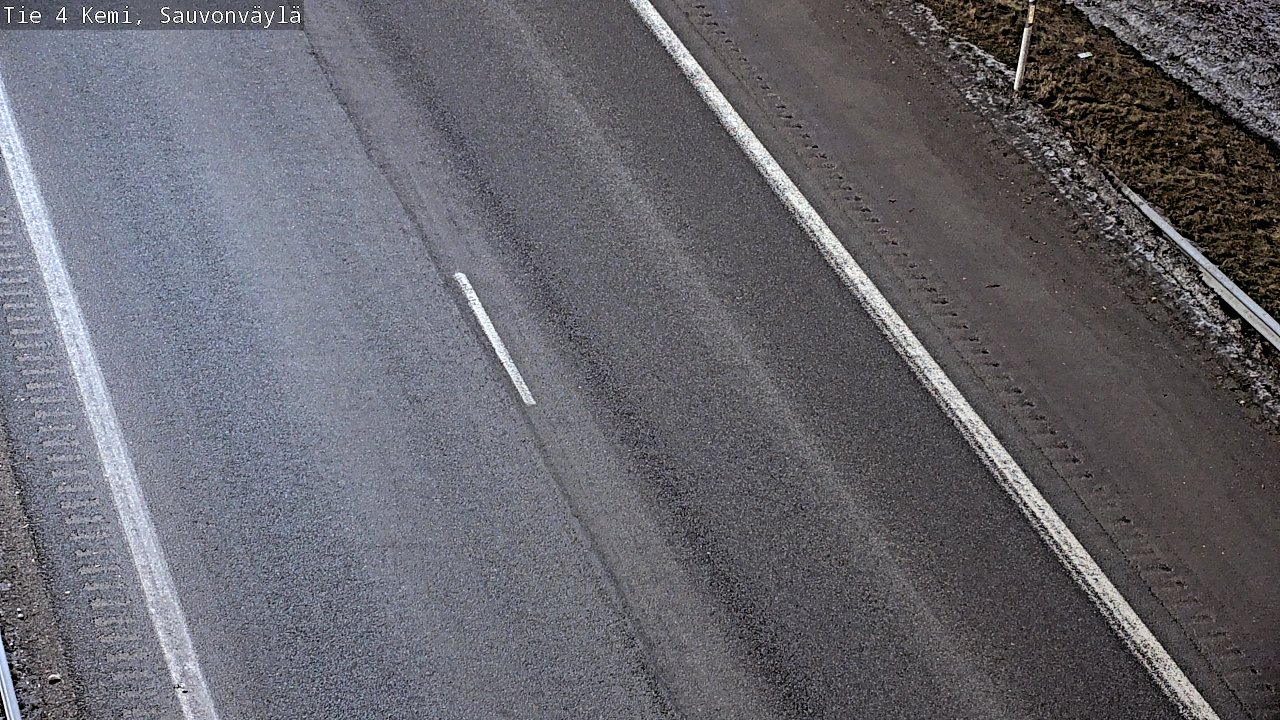 Kelikamerat Kuva Tie 4 Kemi, Sauvonväylä, Kemi, Lappi