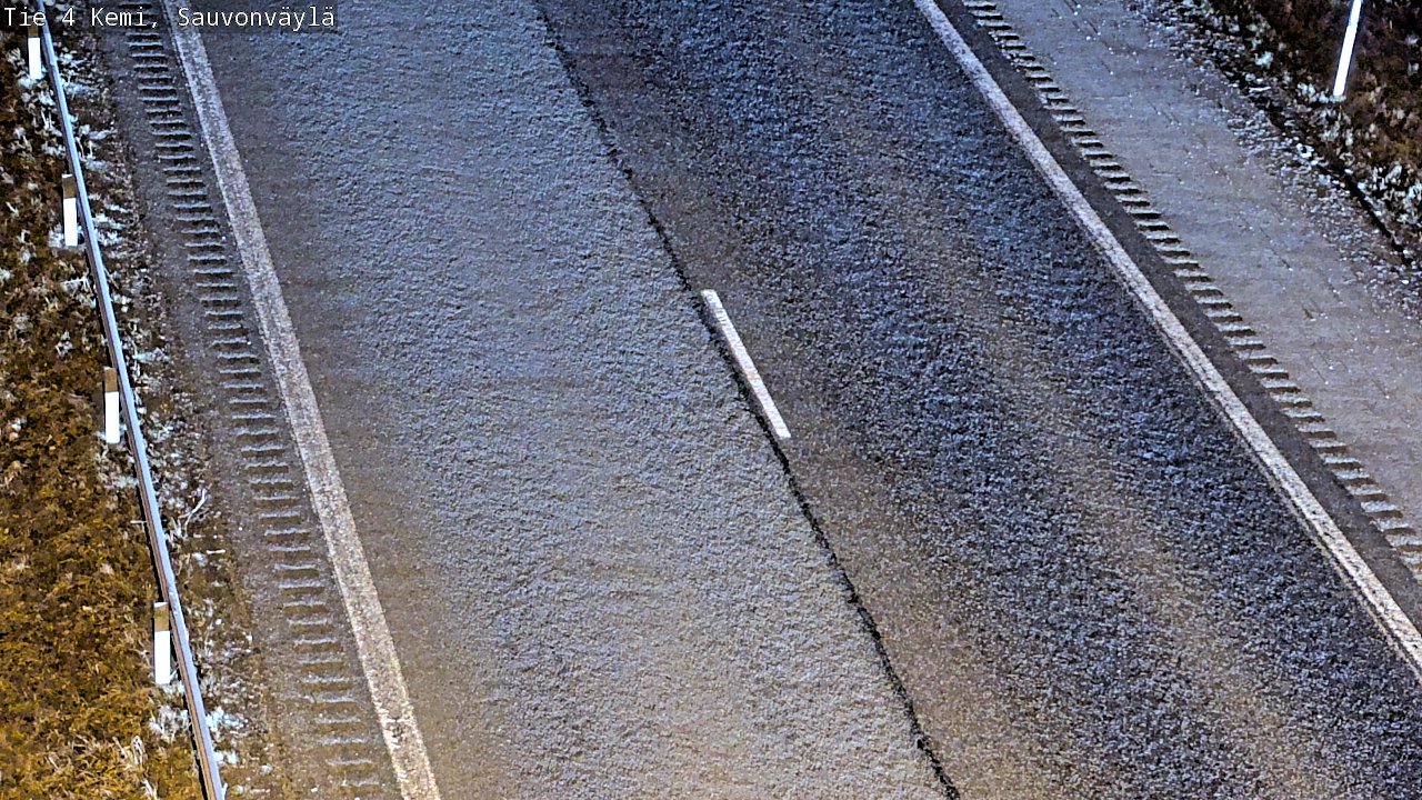 Weather Camera Image Road 4 Kemi, Sauvonväylä, Kemi, Lappi