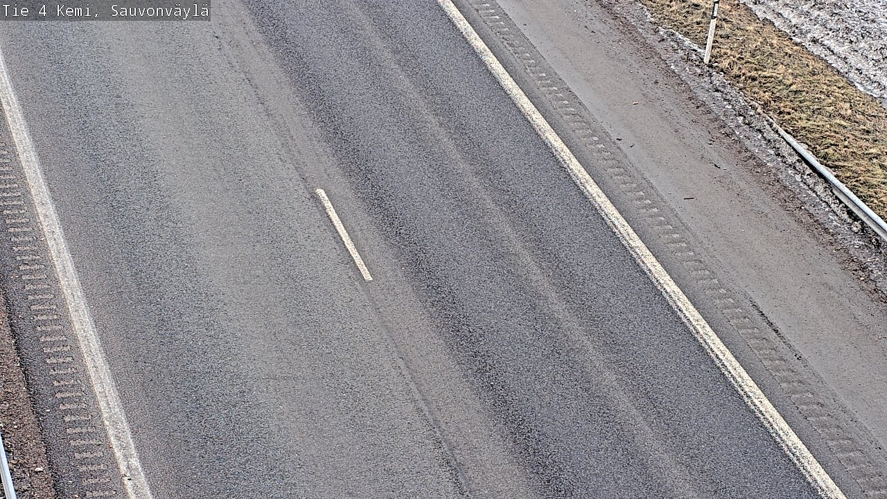 Kelikamerat Kuva Tie 4 Kemi, Sauvonväylä, Kemi, Lappi