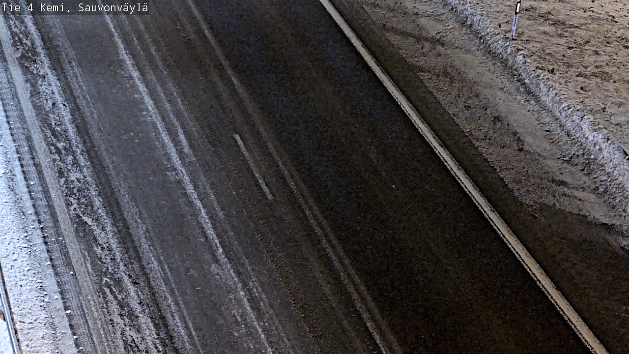 Weather Camera Image Road 4 Kemi, Sauvonväylä, Kemi, Lappi