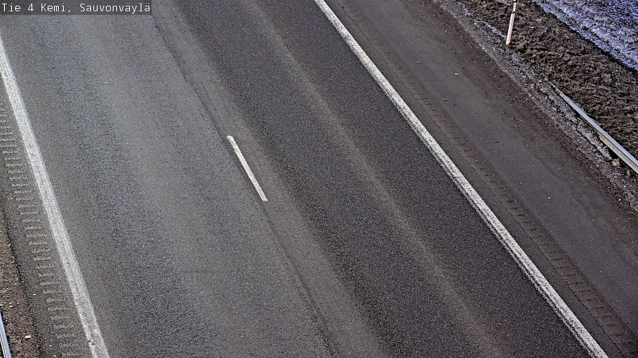 Kelikamerat Kuva Tie 4 Kemi, Sauvonväylä, Kemi, Lappi