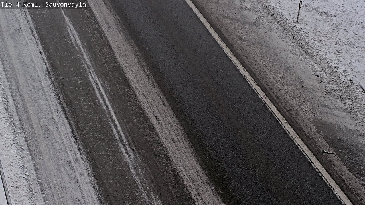 Weather Camera Image Road 4 Kemi, Sauvonväylä, Kemi, Lappi