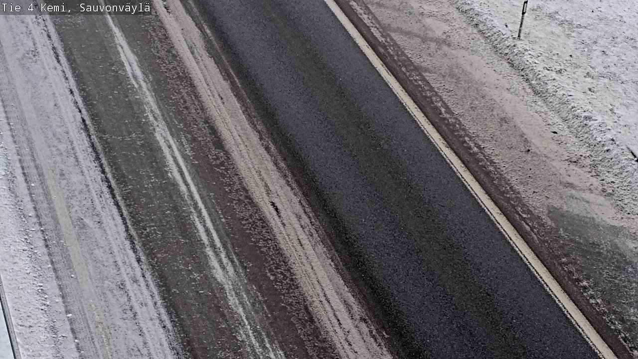 Weather Camera Image Road 4 Kemi, Sauvonväylä, Kemi, Lappi