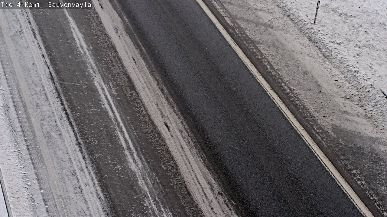 Weather Camera Image Road 4 Kemi, Sauvonväylä, Kemi, Lappi