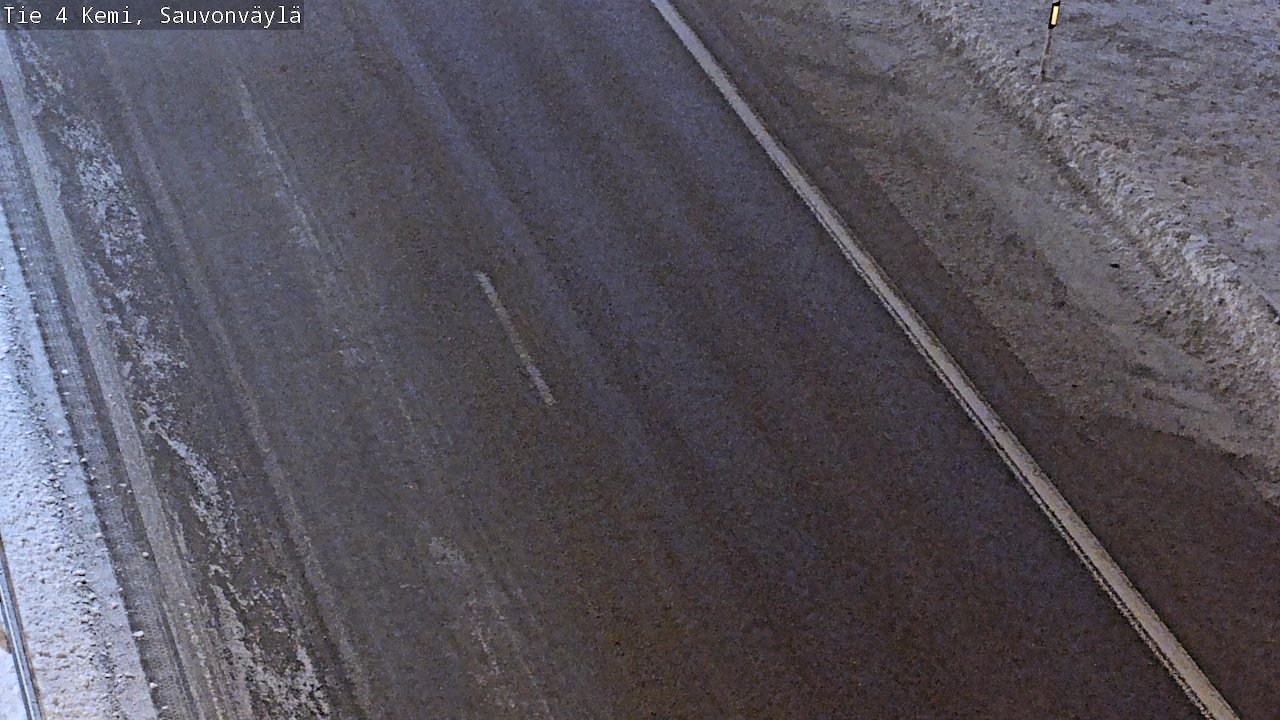 Weather Camera Image Road 4 Kemi, Sauvonväylä, Kemi, Lappi