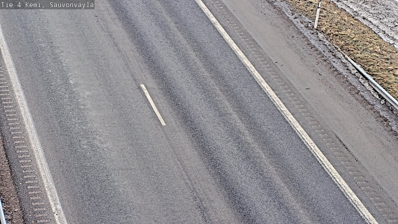Weather Camera Image Road 4 Kemi, Sauvonväylä, Kemi, Lappi