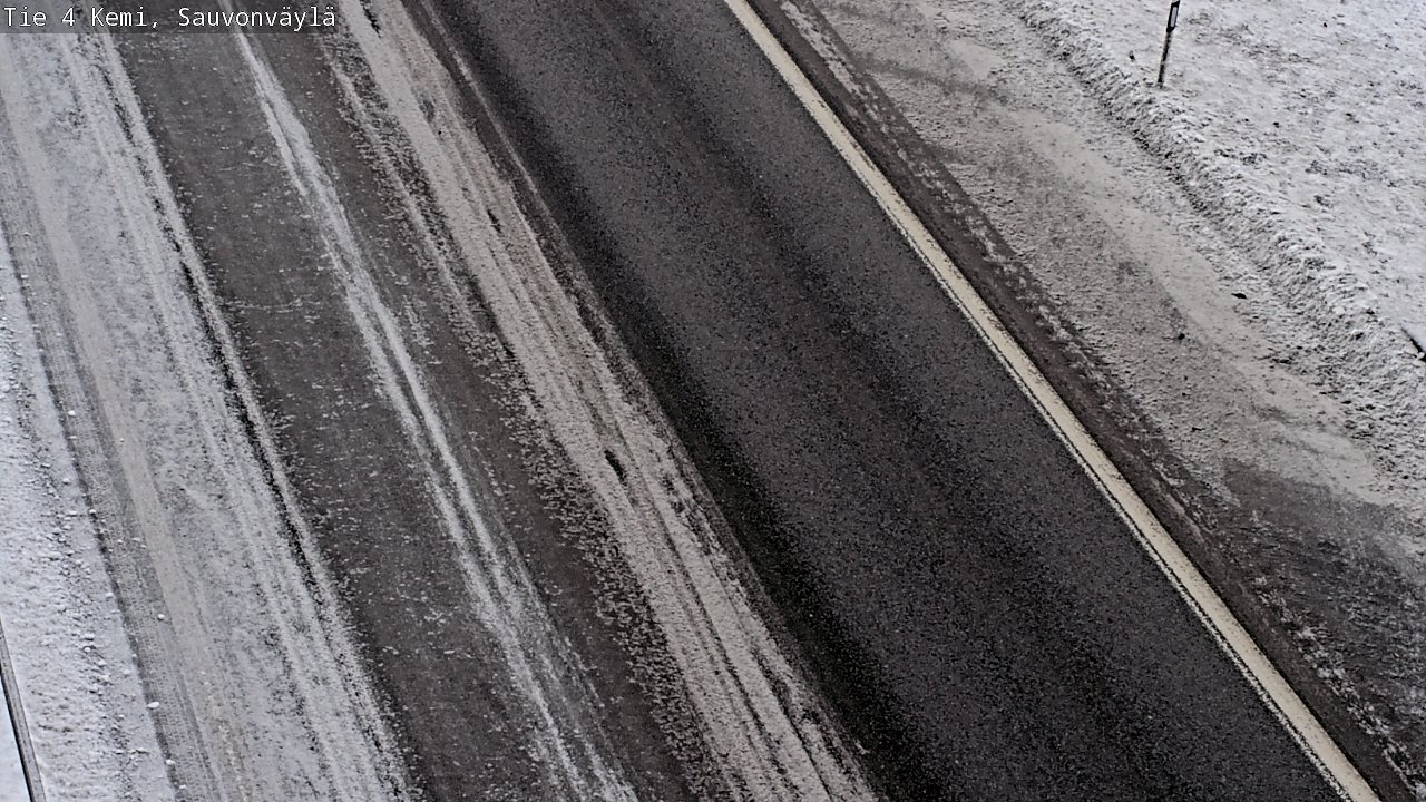Weather Camera Image Road 4 Kemi, Sauvonväylä, Kemi, Lappi
