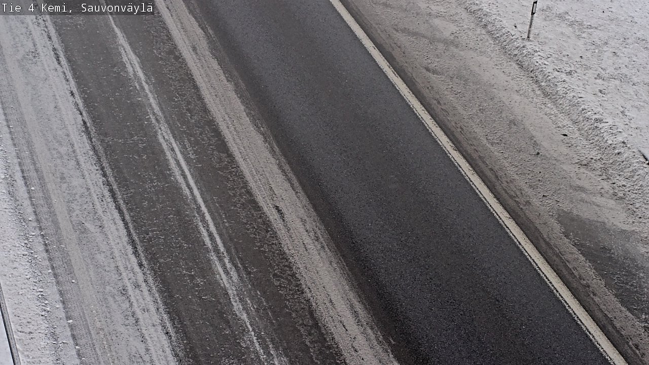 Weather Camera Image Road 4 Kemi, Sauvonväylä, Kemi, Lappi