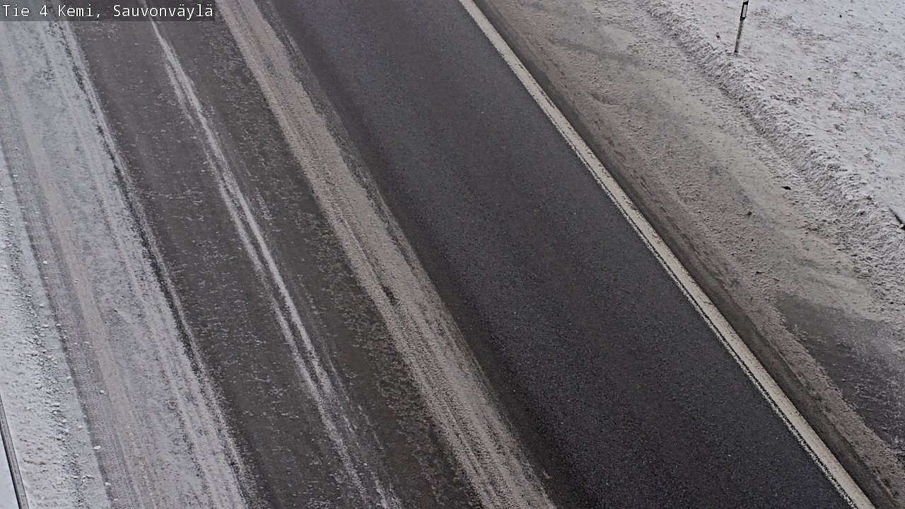 Weather Camera Image Road 4 Kemi, Sauvonväylä, Kemi, Lappi