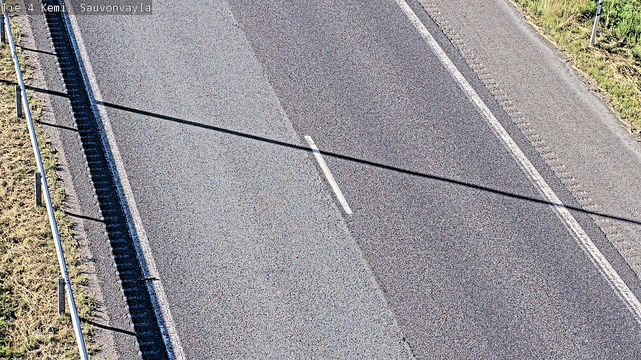 Weather Camera Image väg 4 Kemi, Sauvonväylä, Kemi, Lappi