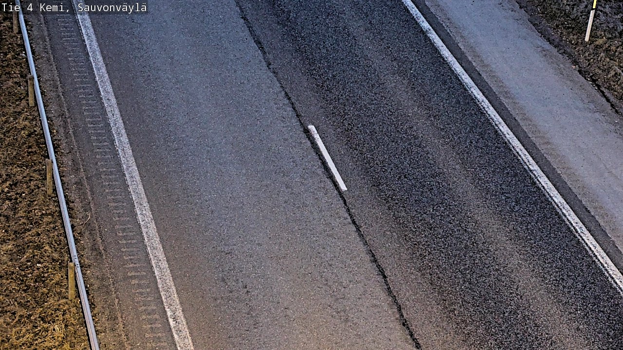 Weather Camera Image Road 4 Kemi, Sauvonväylä, Kemi, Lappi